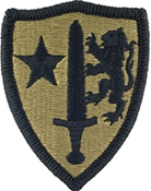 Allied Command North Atlantic Treaty Organization (NATO) OCP Scorpion Shoulder Sleeve Patch With Velcro